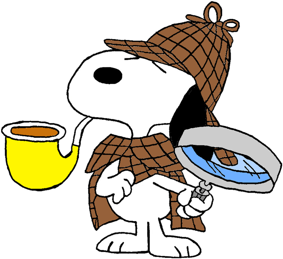 Detective Snoopy By Tylerleejewell - Detective Snoopy By Tylerleejewell (929x860)