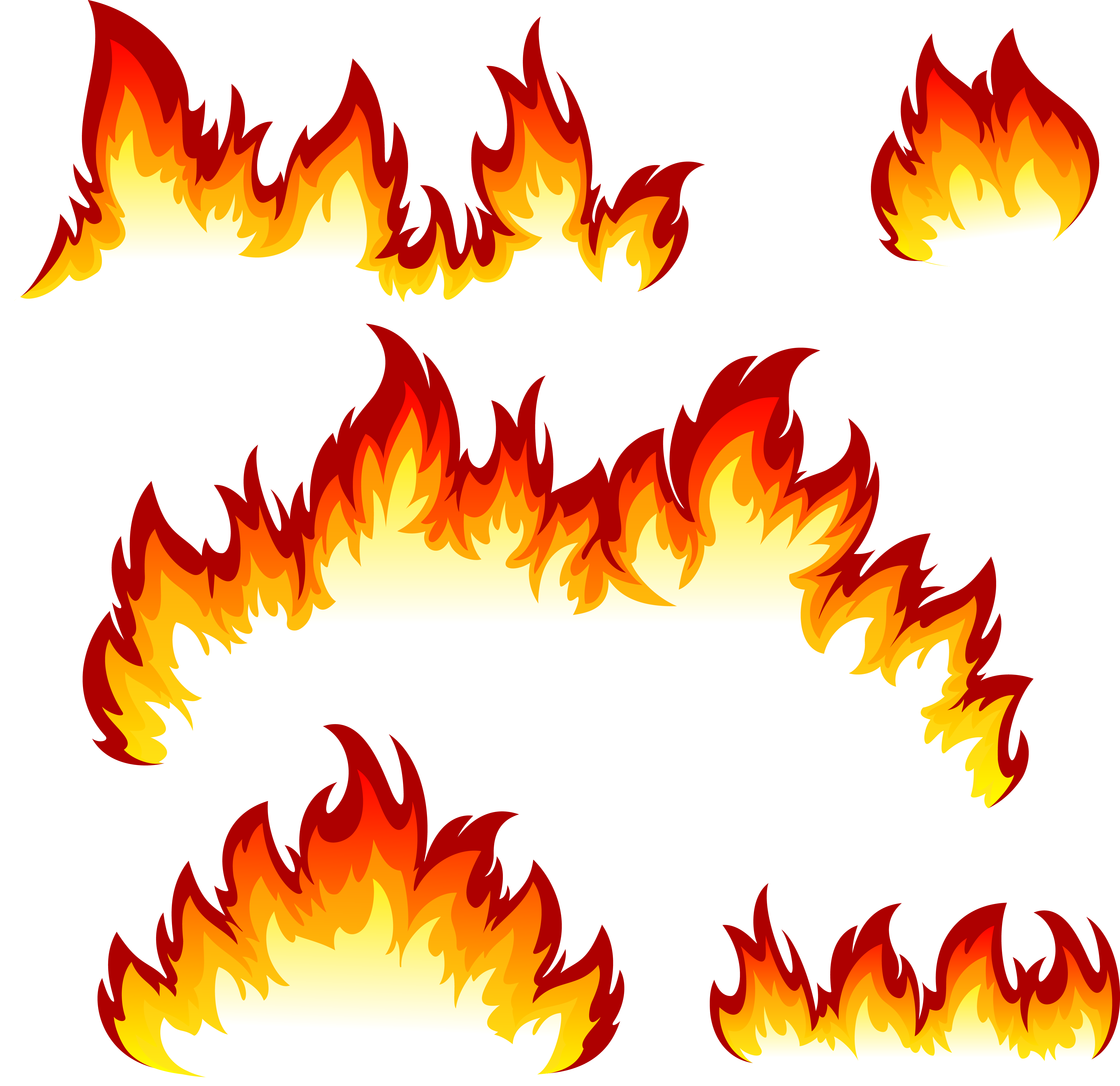 Clipart Flames Cool Fire - Clipart Flames Cool Fire (4666x4523)
