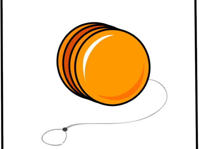 Yoyo Clipart Orange - Yoyo Clipart Orange (640x480)