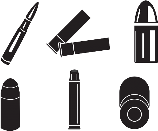 Bullets Clipart Bullet Casing - Bullets Clipart Bullet Casing (640x480)
