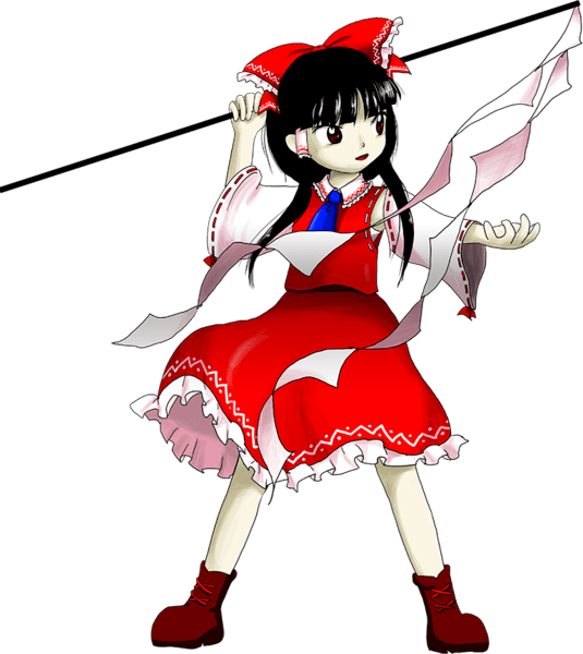 The Shrine Maiden Of Paradise As How She Appear In - The Shrine Maiden Of Paradise As How She Appear In (535x600)