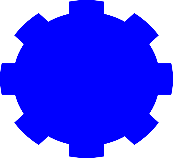 Cog Clip Art At Clker Com - Cog Clip Art At Clker Com (600x548)