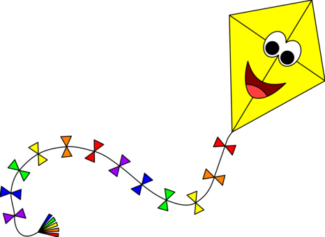 Kite Download Art Drawing - Kite Download Art Drawing (466x340)