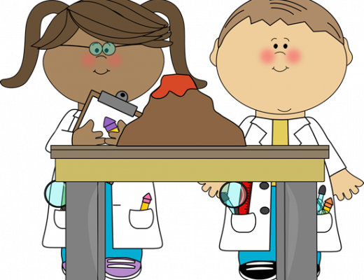 Kids Doing Science Clipart - Kids Doing Science Clipart (520x400)