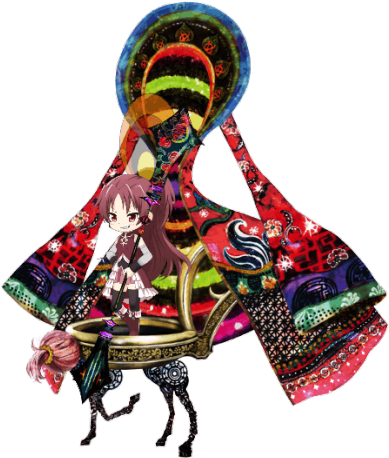 Kyoko's Doppel Witch Ophelia - Kyoko's Doppel Witch Ophelia (400x467)