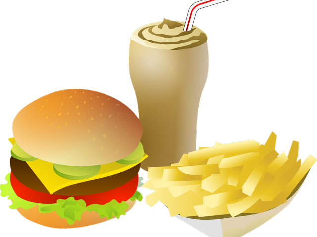 Healthy Food Clipart Burger - Healthy Food Clipart Burger (640x480)