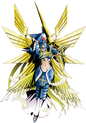Clip Art Ophanimon Is An Angel Digimon Whose Names - Clip Art Ophanimon Is An Angel Digimon Whose Names (500x500)