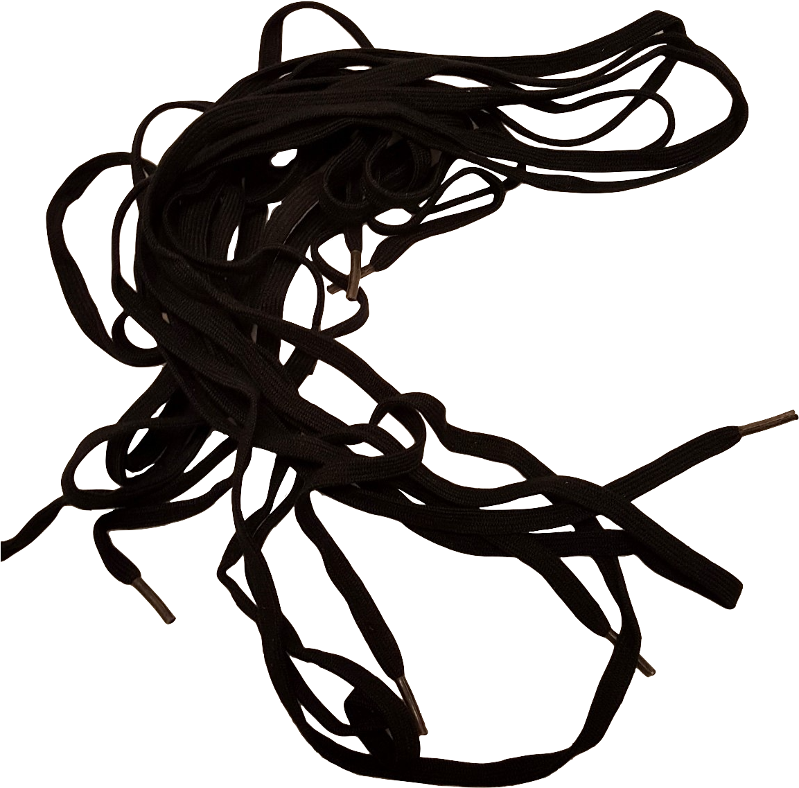 Military Issue Flat Black Boot Laces 2 Pair - Military Issue Flat Black Boot Laces 2 Pair (1212x1280)