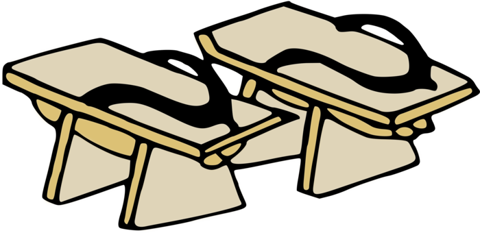 Geta Shoe Slipper Kimono Sneakers - Geta Shoe Slipper Kimono Sneakers (700x340)