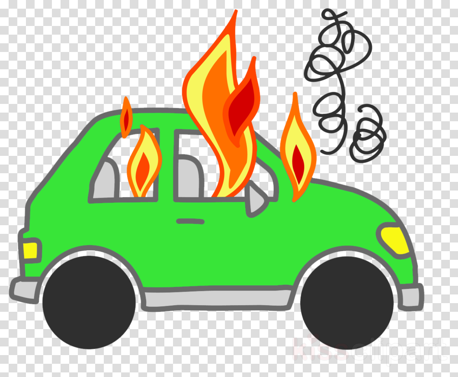 Vehicle On Fire Clip Arts Clipart Car Ford Mustang - Vehicle On Fire Clip Arts Clipart Car Ford Mustang (900x740)