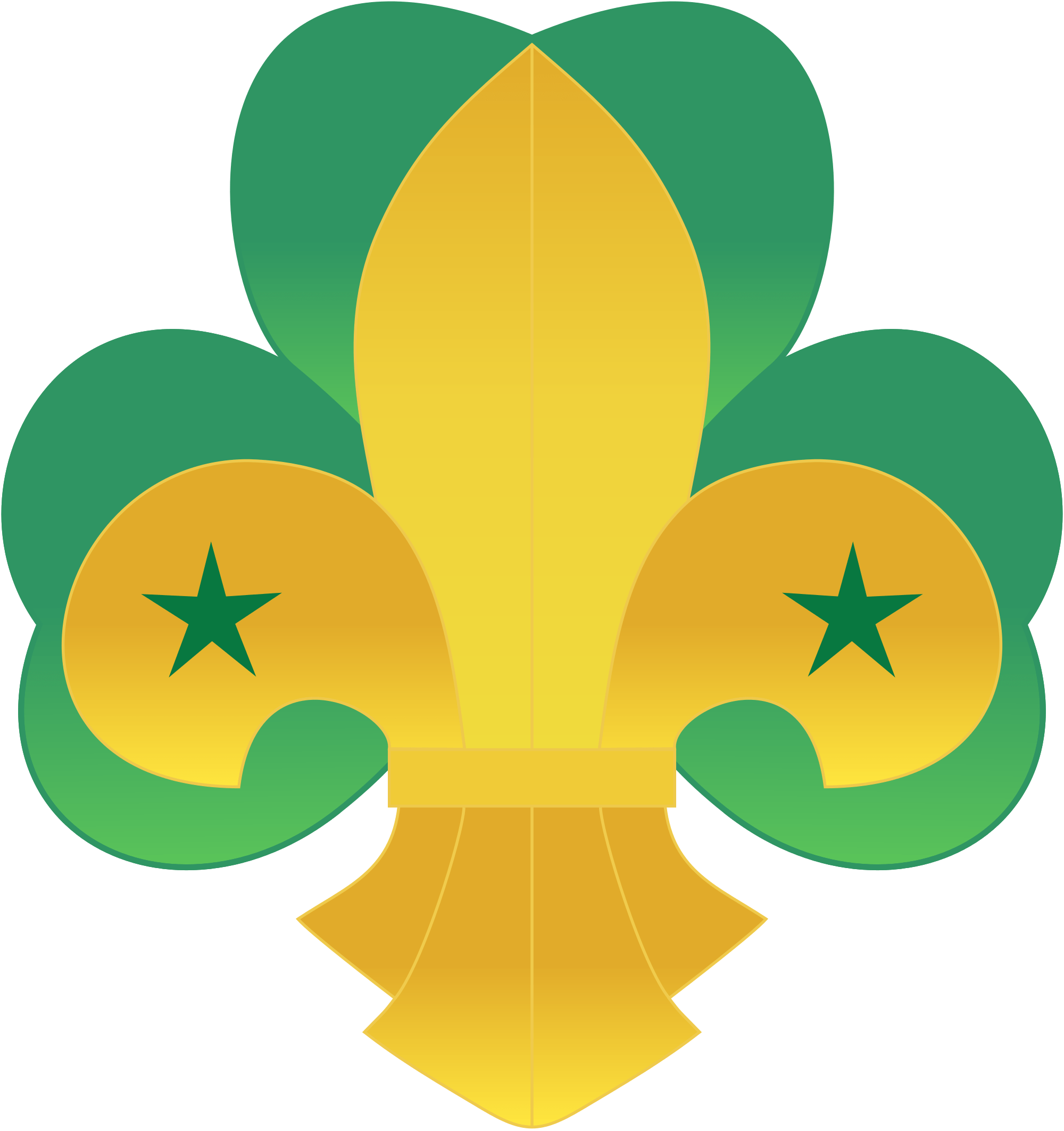 Scout Fleur De Lis Svg - Scout Fleur De Lis Svg (2000x2125)