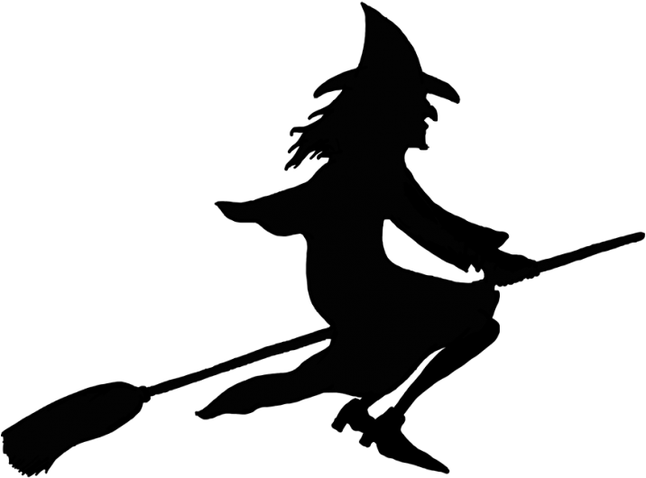 Permalink To Witch On Broom Clipart - Permalink To Witch On Broom Clipart (728x569)