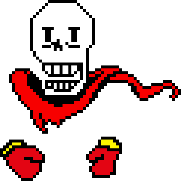 Dusttale Papyrus Sprite - Dusttale Papyrus Sprite (680x710)