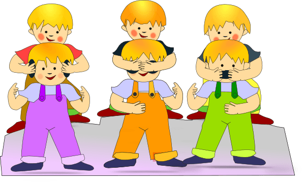 Hear No Evil See No Evil Speak No Evil Clip Art - Hear No Evil See No Evil Speak No Evil Clip Art (600x360)