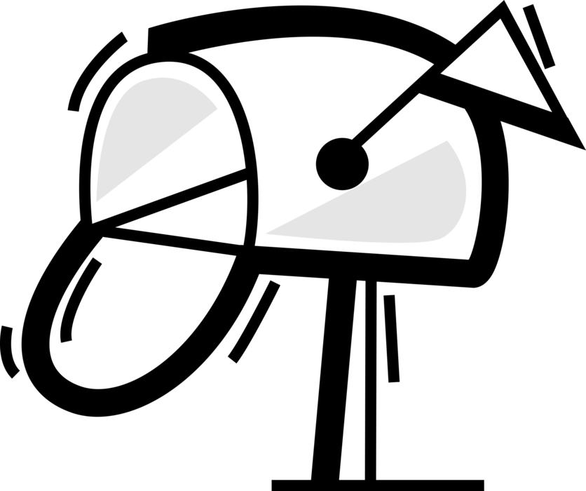 Letter Box Or Receives Vector Image Illustration - Letter Box Or Receives Vector Image Illustration (836x700)