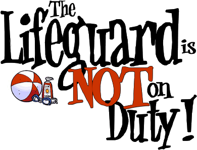 Lifeguard On Duty Clipart - Lifeguard On Duty Clipart (400x316)