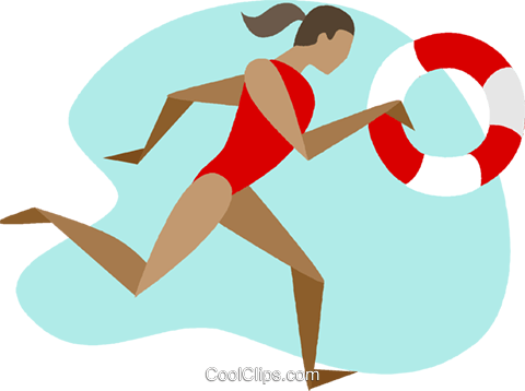 Lifeguard Royalty Free Vector Clip Art Illustration - Lifeguard Royalty Free Vector Clip Art Illustration (480x358)