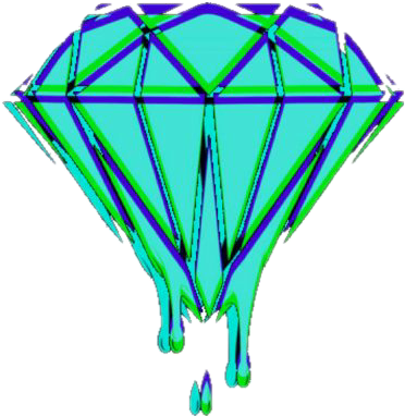 Tumblr Grunge Diamond Meltingart - Tumblr Grunge Diamond Meltingart (372x383)
