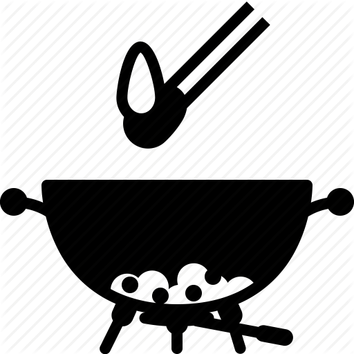 Glyph By Juraj Sedl K Barbecue Cooking - Glyph By Juraj Sedl K Barbecue Cooking (512x512)