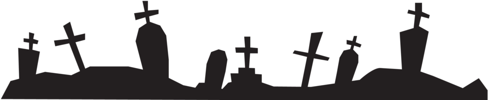 Grave Yard Png - Grave Yard Png (1000x313)