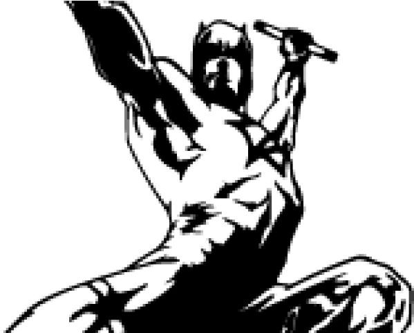 Marvel Daredevil Clipart Daredevil Silhouette - Marvel Daredevil Clipart Daredevil Silhouette (640x480)