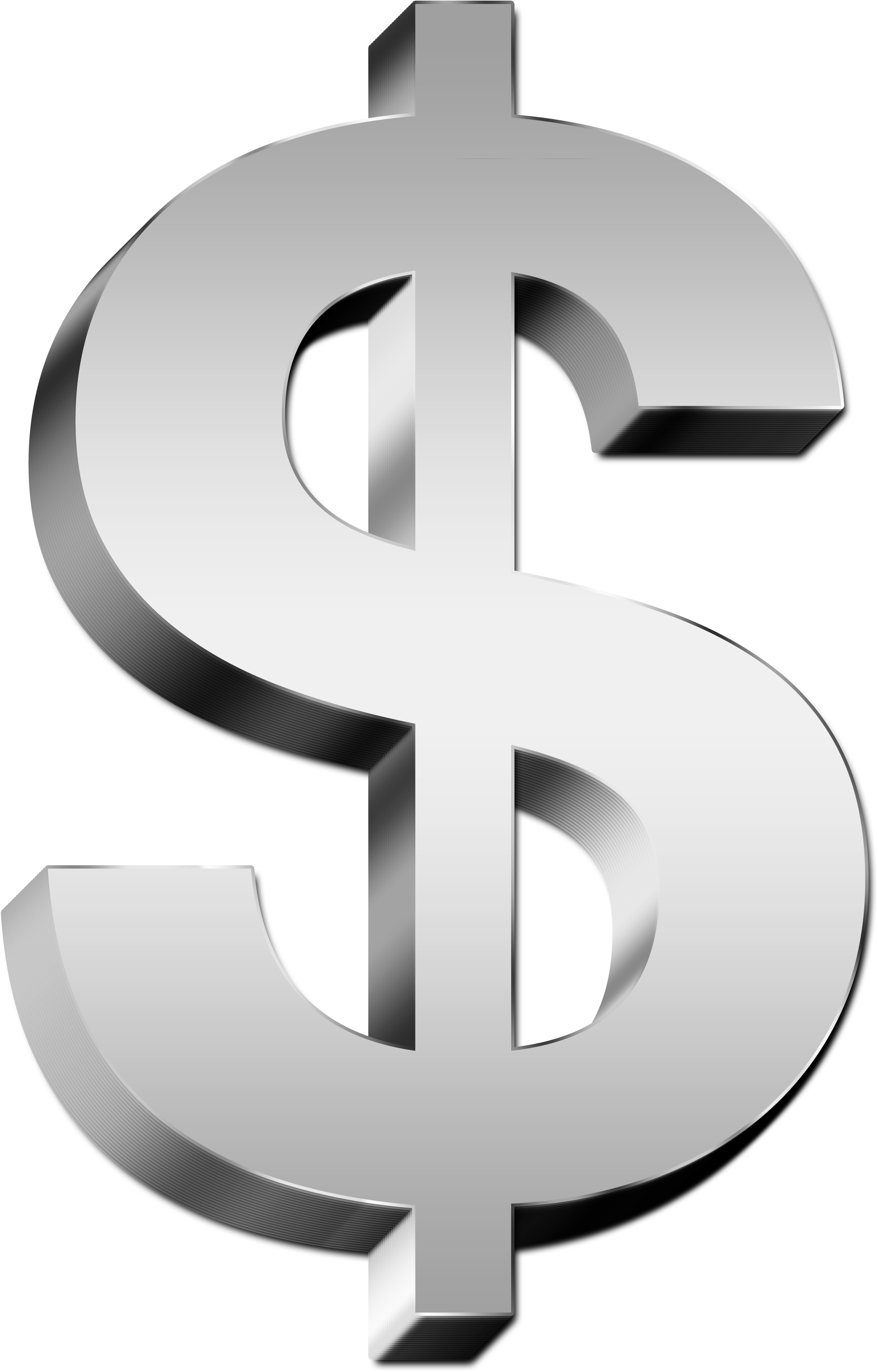 Money Clipart Dollar Sign - Money Clipart Dollar Sign (2615x3543)