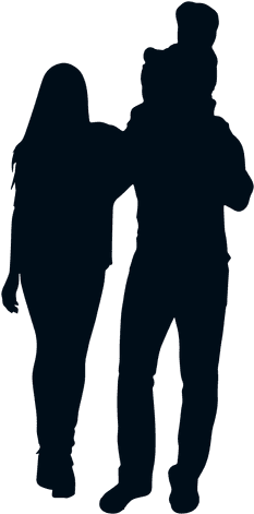 Clip Art Black And White Library With Child On Shoulders - Clip Art Black And White Library With Child On Shoulders (512x512)