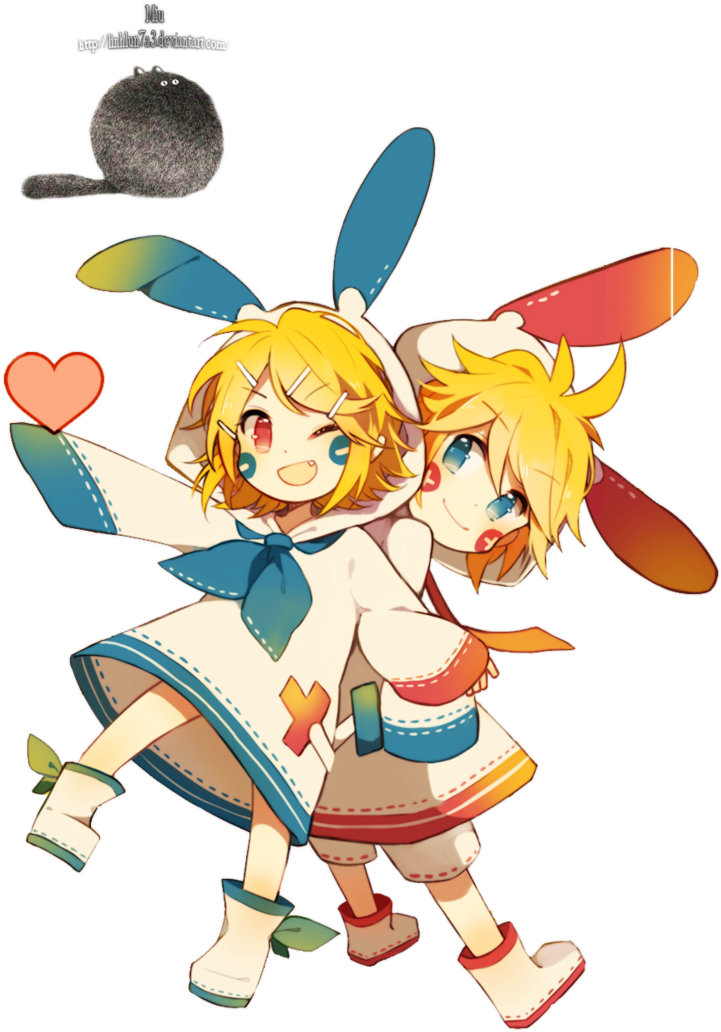 D Alternate Costume Animal Ears Animal Hood Bangs Blonde - D Alternate Costume Animal Ears Animal Hood Bangs Blonde (735x1087)
