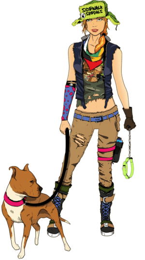Girl N Dog Compressed - Girl N Dog Compressed (300x536)