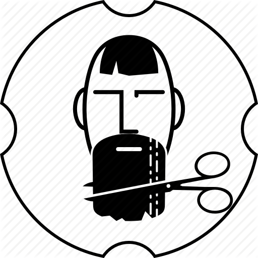 Clip Black And White Barber Shop B W By Ai Dee - Clip Black And White Barber Shop B W By Ai Dee (512x512)
