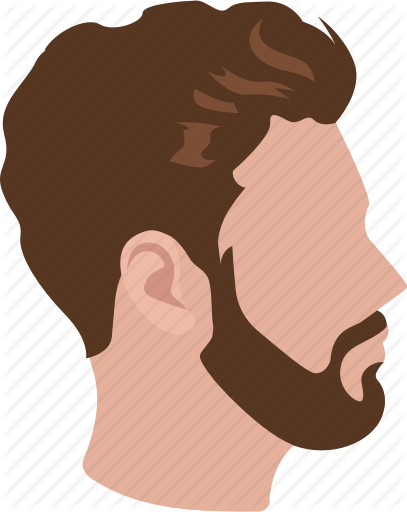Clip Art Download Male Hairstyles Color - Clip Art Download Male Hairstyles Color (407x512)