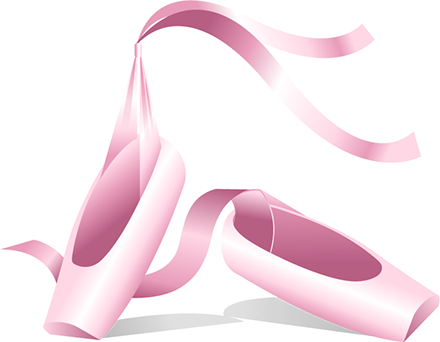 Png Ballet Shoe - Png Ballet Shoe (440x342)