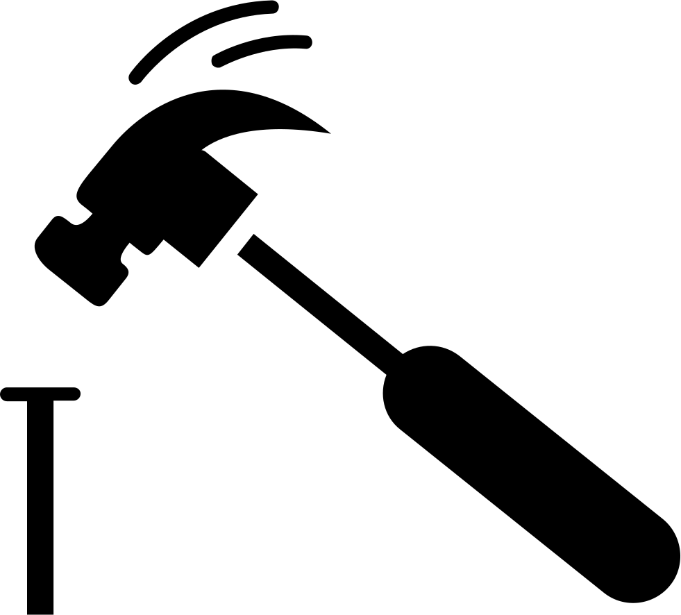 Hammer And Nail Png - Hammer And Nail Png (981x886)