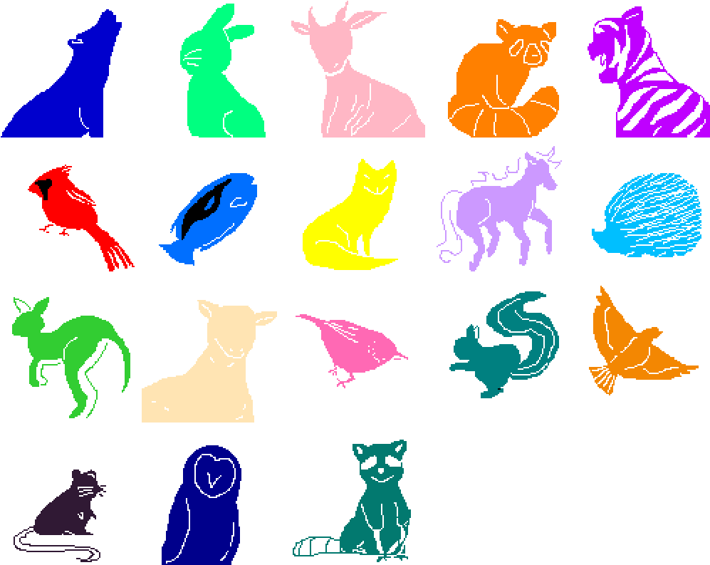 Clip Art Element Of Animal Wo Wall With Transparent - Clip Art Element Of Animal Wo Wall With Transparent (1000x800)