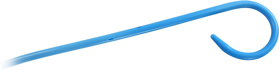 3 Fr Pigtail Catheter With Sideholes - 3 Fr Pigtail Catheter With Sideholes (960x960)