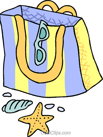 Beach Bag With Shells - Beach Bag With Shells (359x480)