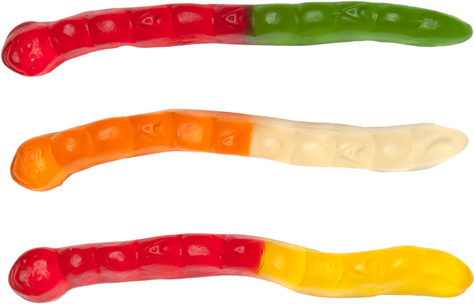Worm Clipart Gummy Worm - Worm Clipart Gummy Worm (709x473)