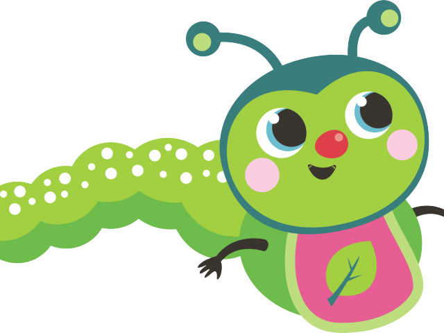 Inchworm Clipart Cutterpillar - Inchworm Clipart Cutterpillar (640x480)