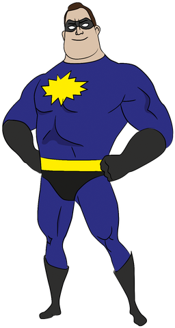 Clipart Stock Mr Incredible The Youtube Cartoon Fairy - Clipart Stock Mr Incredible The Youtube Cartoon Fairy (500x500)