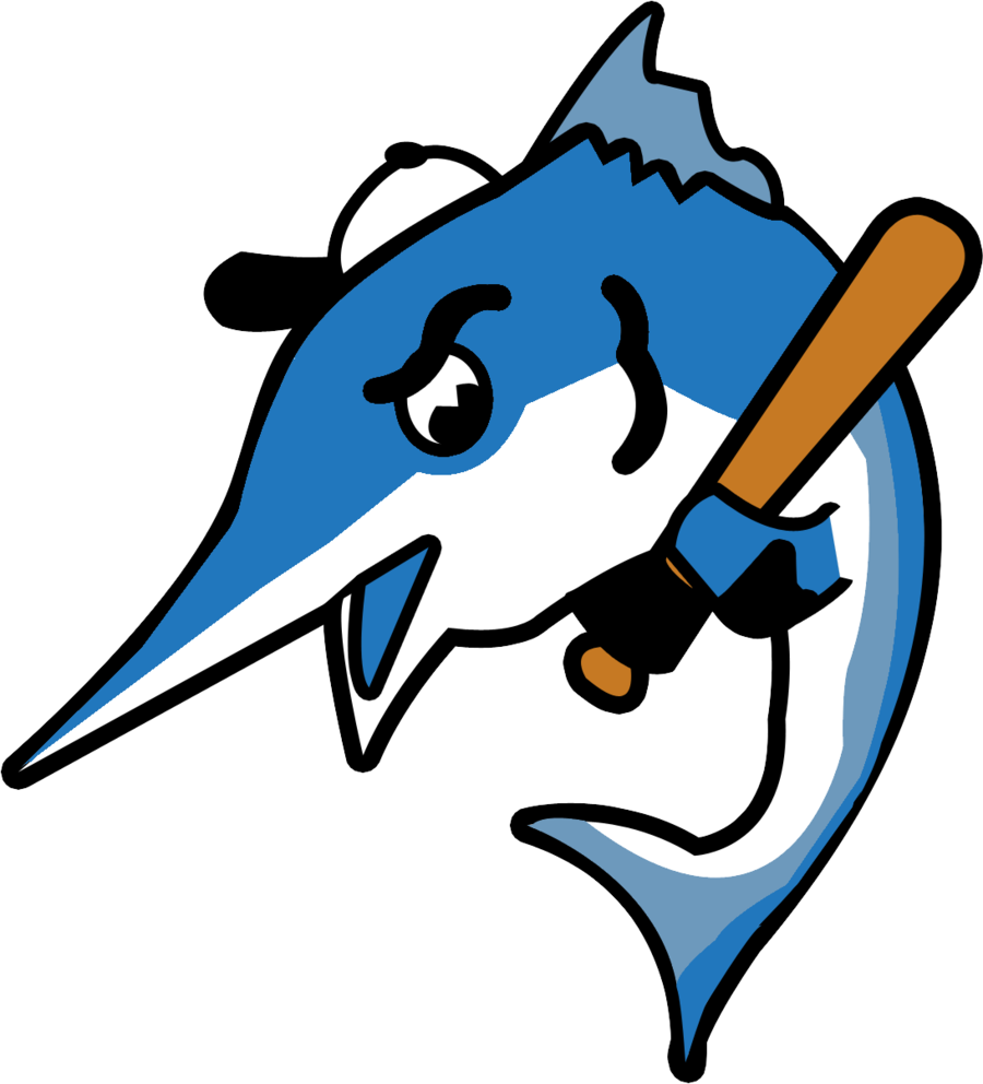 Miami Marlins 1956 By Fjojr On Deviantart Vector Library - Miami Marlins 1956 By Fjojr On Deviantart Vector Library (900x992)