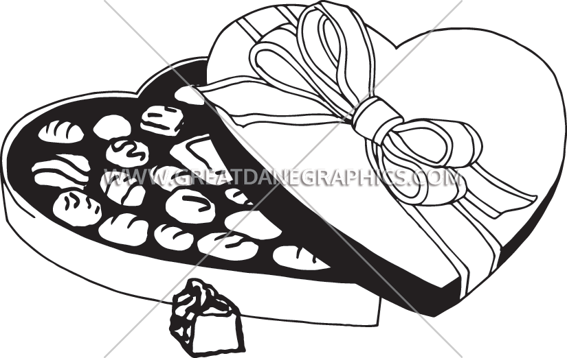 A-0709 Valentines Day Chocolates Screen Printing - A-0709 Valentines Day Chocolates Screen Printing (825x522)