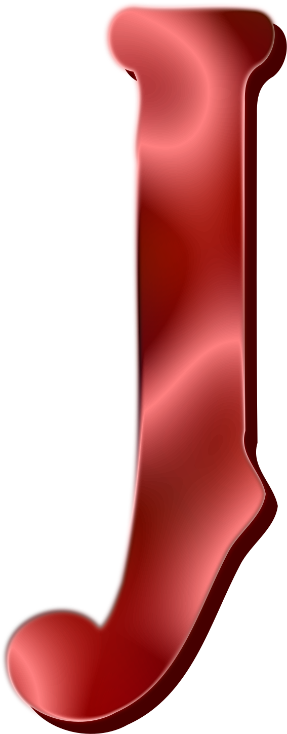 Alphabet 12, Letter J Vector Download - Alphabet 12, Letter J Vector Download (900x2400)