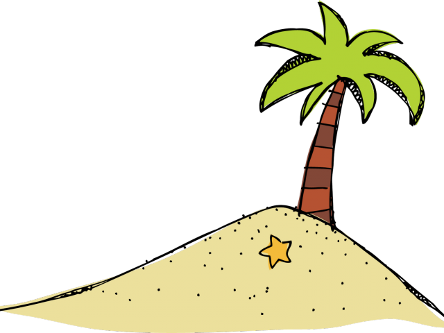 Hammock Clipart Island Scene - Hammock Clipart Island Scene (640x480)