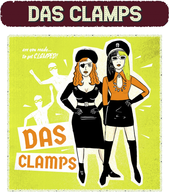 Das Clamps, Stripped Down, Back To Bare Basics Female - Das Clamps, Stripped Down, Back To Bare Basics Female (1024x700)