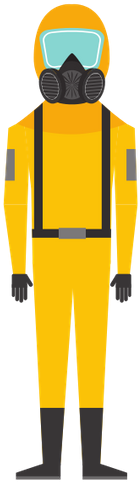 Man In A Uniform With A Mask - Man In A Uniform With A Mask (465x550)