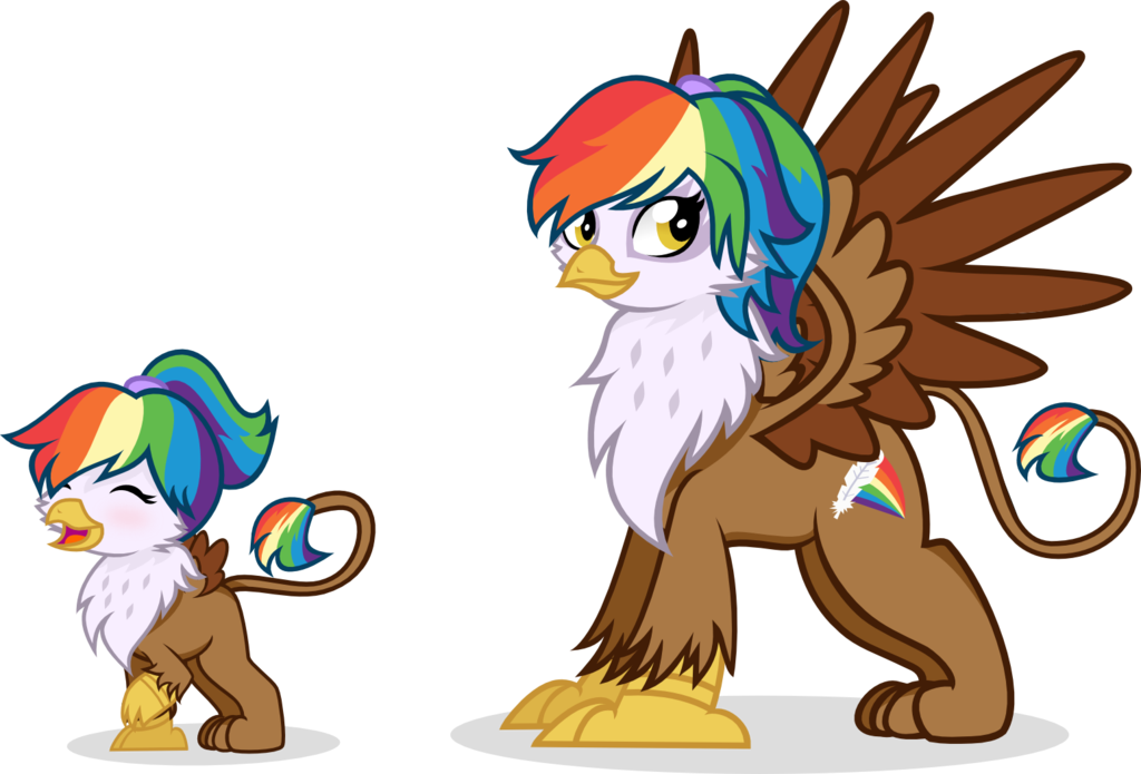 Clipart Rainbow Feather - Clipart Rainbow Feather (1024x695)