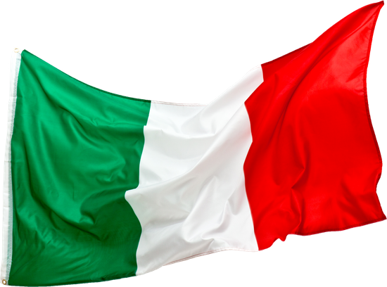 Italian Flag - Italian Flag (550x408)