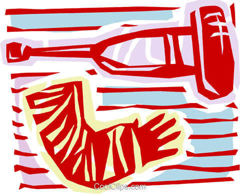 Broken Arm And Crutch Royalty Free Vector Clip Art - Broken Arm And Crutch Royalty Free Vector Clip Art (480x388)