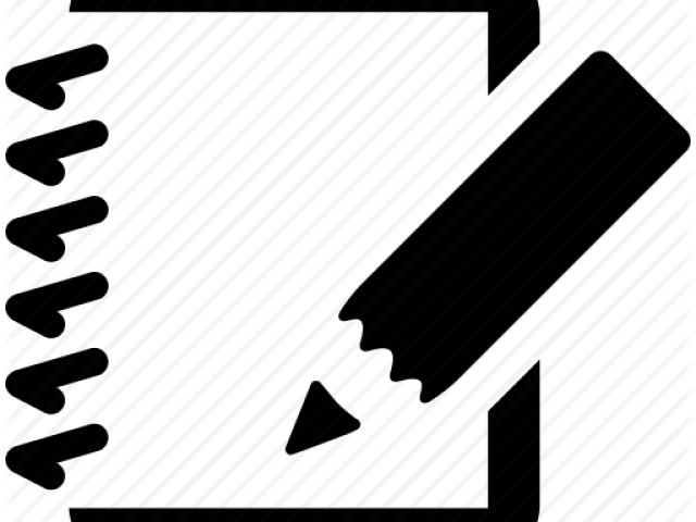 Note Clipart Pencil Icon - Note Clipart Pencil Icon (640x480)