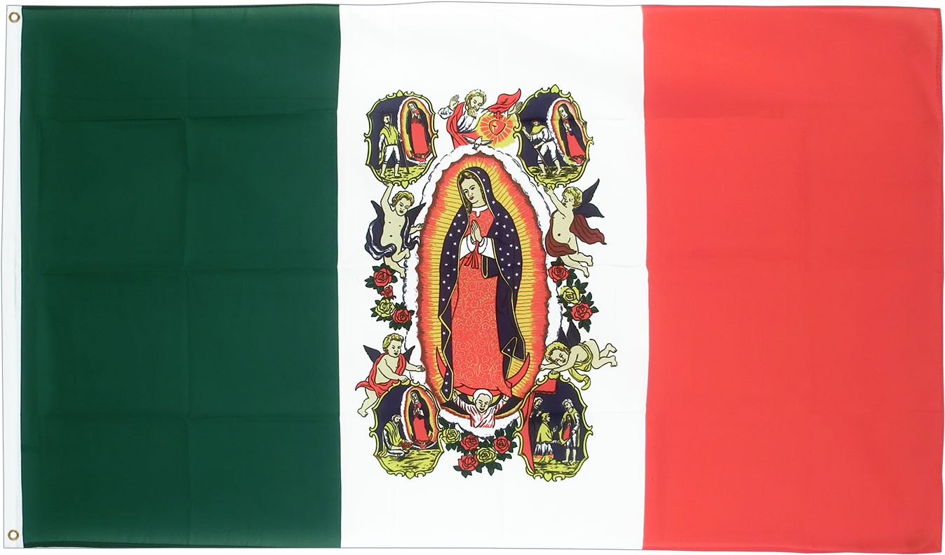 Mexico With Lady Of Guadalupe - Mexico With Lady Of Guadalupe (1500x1000)